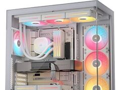 $89.59 – * | CORSAIR 3500X LX RGB Link Panoramic Mid-Tower PC Case at Amazon CORSAIR 3500X LX RGB Link PC Case with panoramic design and RGB lighting