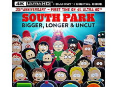 $12.31 – South Park: Bigger, Longer & Uncut ’25th Anniversary’ (4K Ultra HD + Blu-ray + Digital) on Sale for South Park: Bigger, Longer & Uncut 4K Ultra HD + Blu-ray + Digital cover