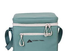$10.94 – Ozark Trail 6-Can Soft-Sided Cooler with Removable Hard Liner (Green or Tan) – + Free Shipping w/ Walmart+ or on $35+ Ozark Trail 6-Can Soft-Sided Cooler with Removable Hard Liner in green or tan