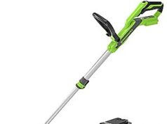 $79.00 – $79* | 12″ Greenworks 24V Gen 2 Cordless String Trimmer w/ 2.0Ah Battery & Charger at Amazon greenworks 24v gen cordless product image
