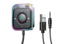 $10.00 – (prime) JOYROOM Bluetooth 6.0 AUX Car Adapter w/ Dual Mics & NC $10 + Free S/H JOYROOM Bluetooth Car Adapter with dual mics and noise cancelling feature