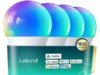 $19.99 – 4-Count Linkind Matter Smart Color-Changing A21 E26 Wi-Fi LED Bulbs w/ Music Sync (100W Equivalent, 1600 Lumens) – Lowest Price Ever at Amazon Linkind Matter Smart Color-Changing A21 E26 Wi-Fi LED Bulbs in colorful display