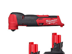 $149.00 – Flash Sale: Milwaukee M12 Fuel Cordless Oscillating Multi-Tool with (2) 5 Ah M12 REDLITHIUM HIGH OUTPUT XC5.0 Battery Pack at $149 Milwaukee M12 Fuel Cordless Oscillating Multi-Tool with 2 XC5.0 Battery Packs