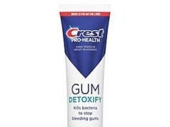 $3.59 – SnS, AC * | 4.8-Oz Crest Pro-Health Gum Detoxify Deep Clean Toothpaste at Amazon 4.8-Oz Crest Pro-Health Gum Detoxify Deep Clean Toothpaste on Amazon