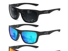 $9.99 – KALIYADI Men’s Polarized Sport Sunglasses with UV400 Protection – 50% off with Code, Free Shipping KALIYADI Men's Polarized Sport Sunglasses set of 3