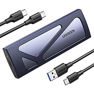 UGREEN External SSD deal UGREEN 10Gbps USB C External M.2 NVMe SSD in enclosure