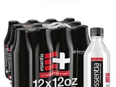 $3.49 – Thumb Score: +5 – 12-Pack 12-Ounce Essentia Ionized Alkaline Water w/ S&S + Free Shipping w/ Prime or on $35+ 12-Pack 12-Ounce Essentia Ionized Alkaline Water
