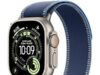 $659.97 – * | Apple Watch Ultra 3 GPS + Cellular 49mm Running & Multisport Smartwatch w/Rugged Titanium Case w/Blue/Bright Blue Trail Loop – M/L at Amazon Apple Watch Ultra 3 GPS + Cellular 49mm with rugged titanium case and blue/bright blue trail loop