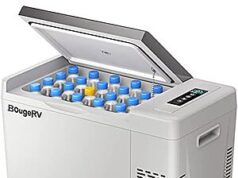 $159.99 – * | BougeRV Portable 12V Car Refrigerator at Amazon BougeRV Portable 12V Car Refrigerator