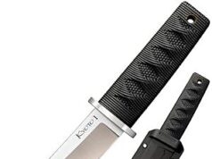 $16.49 – * | Cold Steel Kyoto 3.25″ 8Cr13MoV Steel Tanto Fixed Blade Utility Knife w/ Sheath at Amazon Cold Steel Kyoto utility knife in sheath