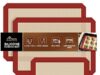 $4.99 – 3-Pack Hotec Silicone Baking Mats (Red or Grey) – Lowest Price Ever with Free Shipping 3-pack Hotec Silicone Baking Mats in red or grey
