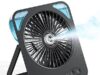 $9.99 – HandFan 4000mAh 3-Speed Portable Rechargeable Desk Misting Fan (Black) – with Prime or on orders $35+, Use Code MI3D3JGM HandFan 4000mAh Misting Fan in black