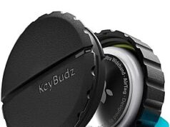 $8.95 – * | Keybudz Covert AirTag Waterproof Stick-On Holder w/ 3M VHB Adhesive (Black) at Amazon Keybudz Covert AirTag Holder on Amazon