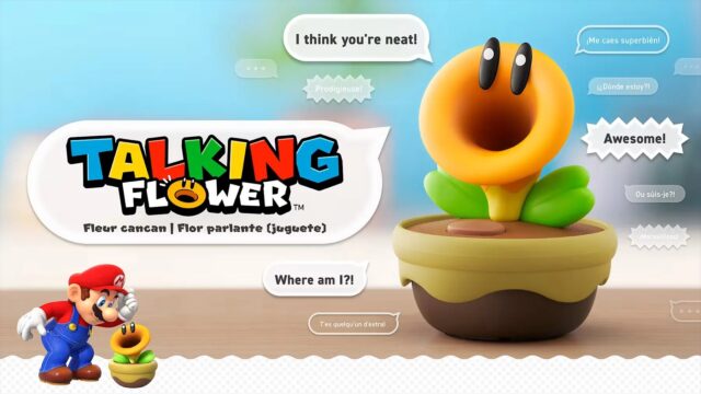 Nintendo Talking Flower collectible