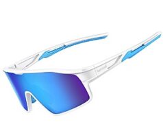 $8.80 – Lamicall Kids Polarized Sports Sunglasses (Age 6-10) + Free Shipping w/ Prime or on 35+ Orders Lamicall Kids Polarized Sports Sunglasses White Frame-blue Lens