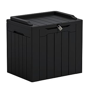 Greesum Outdoor Storage Box Deal Greesum Outdoor Storage Box in use outdoors