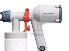 $14.99 – Upgraded Tilswall Dreamer400 Paint Spray Gun with 2 Nozzles and 4 Patterns – + Free Shipping w/Prime or $35+ Upgraded Tilswall Dreamer400 paint spray gun in use