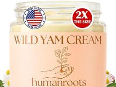 $10.41 – Save 60%: Human Roots Wild Yam Cream with Chaste Tree Berry & Red Clover (Unscented/Herb-Infused) – Only with Subscribe & Save + Free Shipping Human Roots Wild Yam Cream with Chaste Tree Berry & Red Clover (Unscented/Herb-Infused)