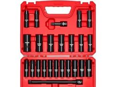 $26.99 – ** | 29-Piece VEVOR 1/2″ Drive Impact Socket Set at Amazon 29-Piece VEVOR 1/2" Drive Impact Socket Set
