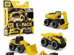 $3.80 – SnS | 5-pk 3″ CAT Construction Little Machines Truck Toy Set at Amazon 5-pk 3" CAT Construction Little Machines Toy Set for kids