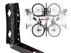$19.79 – Urban Deco Swivel Bike Wall Mount – Space-Saving Solution for Home Garages Urban Deco Swivel Bike Wall Mount in a garage