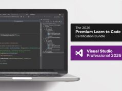 $42.00 – Code full-time with this $42 Microsoft Visual Studio Pro 2026 and a premium coding bundle ($2,000 value) Microsoft Visual Studio Pro 2026 and Premium Coding Bundle offer