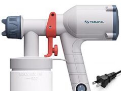 $19.99 – Tilswall Dreamer400 Ultra-Light Electric Paint Sprayer w/ 2 Nozzles & 4 Spray Patterns (Reg. $39.99) Tilswall Dreamer400 electric paint sprayer