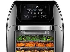 $60.99 – * | 10-Quart Chefman 17-Presets Multifunctional Digital Air Fryer (Rotisserie, Dehydrator, Convection Oven) at Amazon * | 10-Quart Chefman 17-Presets Multifunctional Digital Air Fryer (Rotisserie, Dehydrator, Convectio