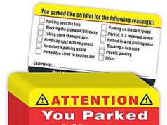 $6.50 – * | 100-Pk 3.5″x2″ “You Parked Like an Idiot” Business Cards at Amazon * | 100-Pk 3.5"x2" "You Parked Like an Idiot" Business Cards at Amazon