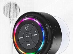$12.99 – Waterproof Bluetooth Shower Speaker w/ RGB Lights Waterproof Bluetooth Shower Speaker w/ RGB Lights