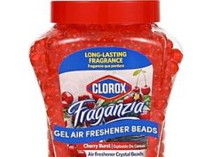 $1.64 – Clorox Fraganzia 12-Fl Oz Crystal Beads Air Freshener & Odor Eliminator Gel (Cherry Burst) w/ S&S + Free Shipping w/ Prime or on $35+ Clorox Fraganzia 12-Fl Oz Crystal Beads Air Freshener & Odor Eliminator Gel (Cherry Burst) w/ S&S +