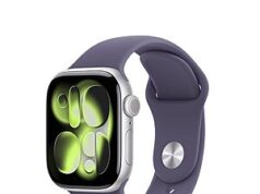$299.00 – Apple Watch Series 11 GPS 42mm Silver Aluminum Case With S/M Purple Fog Sport Band + Free Shipping Apple Watch Series 11 GPS 42mm Silver Aluminum Case With S/M Purple Fog Sport Band + Free Shipping