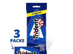 $2.57 – 3-Pack 14-Count Trident Perfect Peppermint Sugar-Free Chewing Gum w/ S&S + Free Shipping w/ Prime or on $35+ 3-Pack 14-Count Trident Perfect Peppermint Sugar-Free Chewing Gum w/ S&S + Free Shipping w/ Prime o