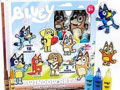 $7.49 – * | Bluey Window Art Suncatchers Kit at Amazon * | Bluey Window Art Suncatchers Kit at Amazon