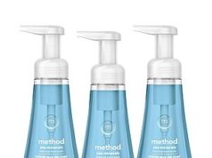 $7.70 – 3-Pack 10-Ounce Method Foaming Hand Soap (Sea Minerals) w/ S&S + Free Shipping w/ Prime or on $35+ 3-Pack 10-Ounce Method Foaming Hand Soap (Sea Minerals) w/ S&S + Free Shipping w/ Prime or on +
