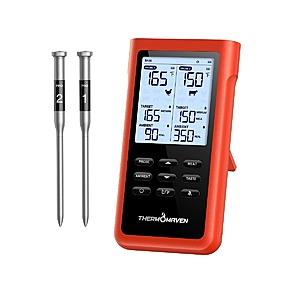 deal-778 ThermoMaven X2 Wireless Meat Thermometer w/ 2 Probes + Free Shipping