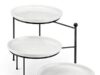 $29.99 – 3-Tier 10″ MALACASA Porcelain Serving Tray Stand w/ Black Metal Rack (White or Black) w/ S&S + Free Shipping w/ Prime or on $35+ 3-Tier 10" MALACASA Porcelain Serving Tray Stand w/ Black Metal Rack (White or Black) w/ S&S + Free