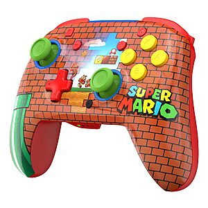 Turtle Beach Rematch Wireless Gaming Controller: Mario Bricks Switch 2
