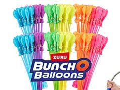 $12.99 – Bunch O Balloons Tropical Party (6 Pack) by ZURU, 200+ Rapid-Filling Self-Sealing Tropical Colored Water Balloons for Outdoor Family Bunch O Balloons Tropical Party (6 Pack) by ZURU, 200+ Rapid-Filling Self-Sealing Tropical Colored W