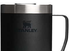 $15.00 – $15* | 12-Oz STANLEY Stainless Steel Everyday Camp Mug (Black) at Amazon * | 12-Oz STANLEY Stainless Steel Everyday Camp Mug (Black) at Amazon