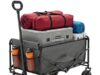 $37.99 – 102-L NEWBULIG Collapsible Wagon Cart w/ Lockable Wheels & Adjustable Handle (Gray) + Free Shipping 102-L NEWBULIG Collapsible Wagon Cart w/ Lockable Wheels & Adjustable Handle (Gray) + Free Shipping