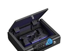 $34.99 – BILLCONCH Biometric Pistol Safe w/ Electronic Lock & LED Light (Black) + Free Shipping w/ Prime or on $35+ BILLCONCH Biometric Pistol Safe w/ Electronic Lock & LED Light (Black) + Free Shipping w/ Prime or