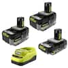 $179.00 – RYOBI ONE+ 18V Lithium-Ion High Performance Starter Kit w/ 2.0Ah Battery, (2) 4.0Ah Batteries & Charger + 1 Select Tool $179 + Free Shipping RYOBI ONE+ High Performance Starter Kit with 2.0Ah Battery, (2) 4.0Ah Batteries & Charger + 1 Select Tool