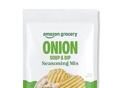 $0.52 – SnS * | 1-Oz Amazon Grocery Onion Soup & Dip Mix at Amazon 1-Oz Amazon Grocery Onion Soup & Dip Mix packaging