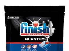$2.74 – or less S&S/Q Finish Quantum Dishwasher Pods, Dishwasher Detergent Dish Soap, Fresh Scent, 14 Count Amazon Finish Quantum dishwasher pods in a 14-count pack