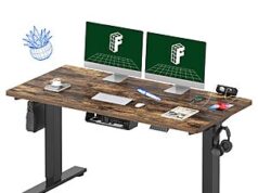 $208.99 – FLEXISPOT EN2 55″x28″ Standing Desk with Power Strip Bundle FLEXISPOT EN2 55"x28" Standing Desk with Power Strip Bundle