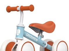$28.29 – allobebe Baby Ride-On Balance Bike for 12–30 Months – Adjustable Seat, Soft Silent 4-Wheel Ride-On, Various Colors, from allobebe Baby Ride-On Balance Bike in various colors