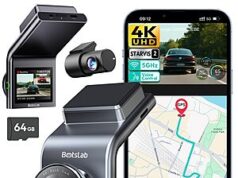 $90.00 – BOTSLAB G300 Plus 4K Front & Rear STARVIS 2 Dual Dash Cam on Sale for $90 + Free Shipping BOTSLAB G300 Plus 4K Front & Rear Dual Dash Cam