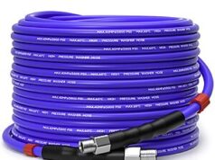 $19.99 – TUTULUCK 50FT Sewer Jetter Kit for Pressure Washer 1/4″NPT Drain Cleaner Hose TUTULUCK 50FT Sewer Jetter Kit for Pressure Washer