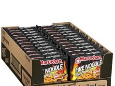 $9.44 – SnS, AC * | 22-Pack 3-Oz Maruchan Ramen Noodle Soup (FIRE Spicy Beef) at Amazon 22-pack of Maruchan Ramen Noodle Soup (FIRE Spicy Beef)